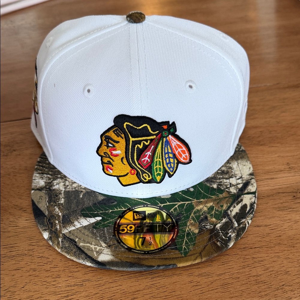 75th Anniversary Chicago Blackhawks Hat